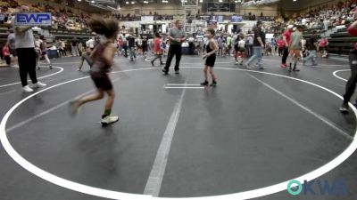 52 lbs Consi Of 4 - Fernando Cerda, OKC Saints Wrestling vs Jaeden Fox, Cache Wrestling Club