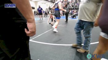 140 lbs Quarterfinal - Shane Hall, Self vs James Gaylor, Tahlequah Wrestling Club