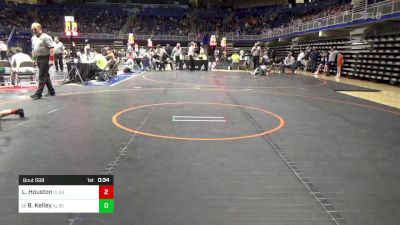 80 lbs Round Of 64 - Logan Houston, Clearfield vs Beau Kelley, Albert Gallatin