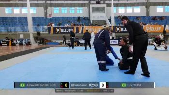 Jeova Dos Santos vs Luiz Vieira 2026 PBJJF South American Jiu-Jitsu Championship