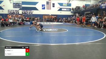 Prelims - Carson Wall, Goddard vs Danny Feist, St James Academy