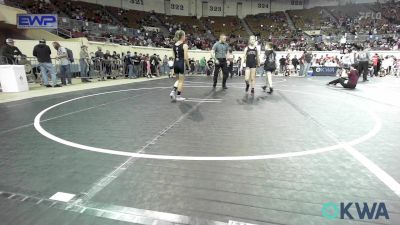 88 lbs Quarterfinal - Viola Foust, Tuttle Wrestling vs Abby Listeerman, Perkins