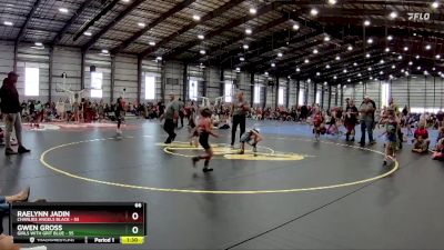 66 lbs Semis - R1 Wb - Gwen Gross, Girls With Grit Blue vs Raelynn Jadin, Charlies Angels Black