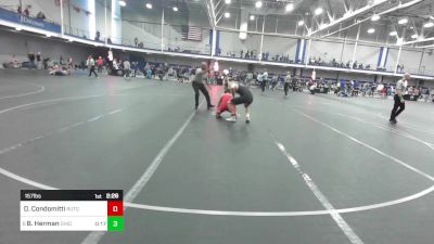 157 lbs Round Of 64 - Dagen Condomitti, Rutgers vs Brock Herman, Ohio State