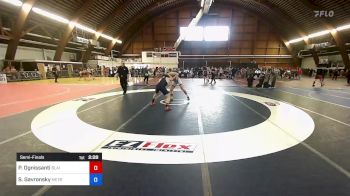 160A lbs Semifinal - Paul Ognissanti, Blair Academy vs Sasha Gavronsky, Metrowest United
