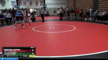 220 lbs 11th Place Match - Tyler Steines, Clear Creek-Amana vs Geoffrey Hudson, Liberty (Wentzville)
