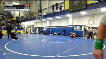 138 lbs Quarterfinal - Saul Banda, Tulsa Memorial vs Collin McBride, Muskogee