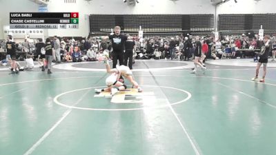65 lbs Rr Rnd 5 - Luca Babli, All I See Is Gold Academy Stars - ESC vs Chase Castellini, RedNose Wrestling School - ESC