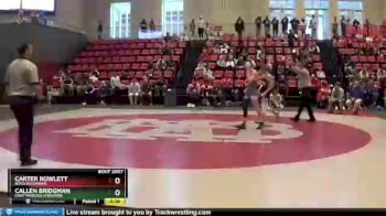 126 lbs Cons. Semi - Callen Bridgman, Chattanooga Christian vs Carter Rowlett, Boyd Buchanan