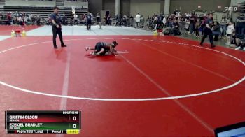 75 lbs Semifinal - Ezekiel Bradley, Big Lake vs Griffin Olson, Benson