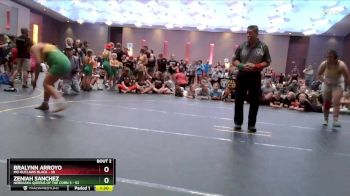 175 lbs Round 1 (4 Team) - Zeniah Sanchez, Nebraska Queens Of The Corn 3 vs Bralynn Arroyo, MO Outlaws Black