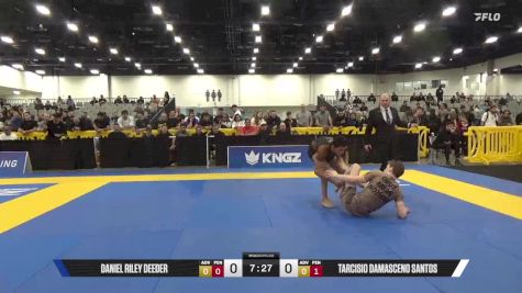Tarcisio Damasceno Santos vs Daniel Riley Deeder 2025 World IBJJF Jiu-Jitsu No-Gi Championship