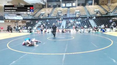 138 lbs Cons. Round 3 - Jazrine Nieto, Colby Community College vs Meredith Nash, Chadron State