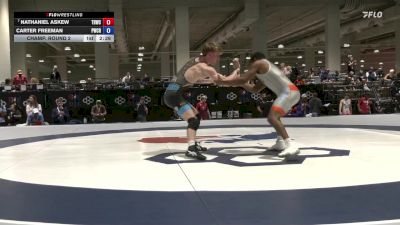 65 lbs Champ. Round 2 - Nathaniel Askew, Tar Heel Wrestling Club vs Carter Freeman, Panther Wrestling Club RTC