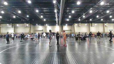 207 lbs Rr Rnd 2 - Aliyah Hodge, Head Hunters Wrestling Club Florida vs Makayla Ocean, Wrestling University Club