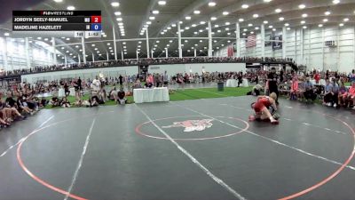 135 lbs Jordyn Seely-Manuel, Missouri vs Madeline Hazelett, Indiana