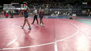 285 lbs Consi Of 16 #2 - Denzel Perez, Penn vs Dominic Petracci, Drexel