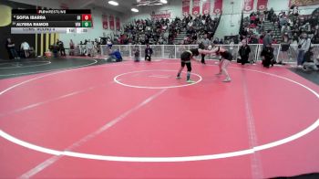 125 lbs Cons. Round 4 - Alyssa Ramos, Ventura vs Sofia Ibarra, Eleanor Roosevelt