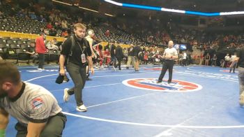 157 Class 2 lbs Champ. Round 1 - Austin Ray, Sullivan vs Andrew Currier, Fulton