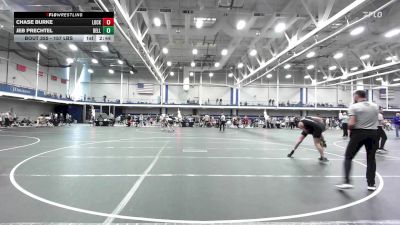 157 lbs Consi Of 32 #2 - Chase Burke, Lock Haven vs Jeb Prechtel, Bellarmine