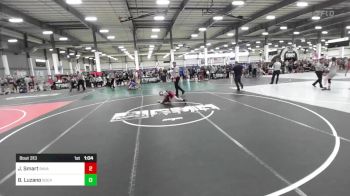 65 lbs Quarterfinal - Jordy Smart, Ravage WC vs Brody Luzano, SoCal Hammers