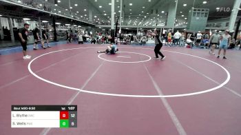 122 lbs Quarterfinal - Luca Blythe, OUTSIDERS vs Shane Wells, Prime Wrestling Club White