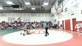 145 lbs Cons. Semi - Emerald Lohnes, Boise vs Brooke Smart, Centennial