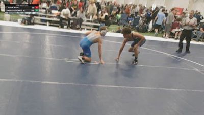 138 lbs Cons. Sub-rd Of 32 - Clayten Wade, Greater Heights Wrestling vs Lamberto Duarte Jr., Golden Bears