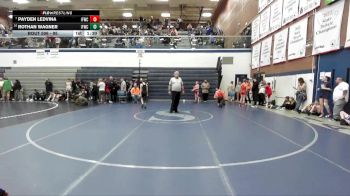 95 lbs Champ. Round 1 - Payden Ledvina, Idaho Falls Wrestling Club vs Rothan Wagner, Idaho Falls Wrestling Club