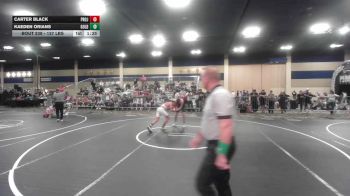 137 lbs Final - Carter Black, Project 8 WC vs Kaeden Orians, Gold Rush Wr Ac
