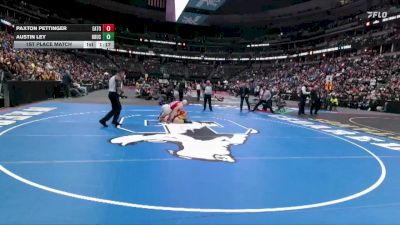 165-3A 1st Place Match - Paxton Pettinger, Eaton vs Austin Ley, Brush