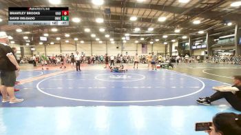 112 lbs Rr Rnd 1 - Brantley Brooks, Gold Standard Wrestling - MS vs David Delgado, Donahue Wrestling Academy - MS