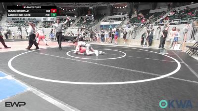 96 lbs Consi Of 4 - Isaac Emerald, Raw Wrestling Club vs Landon Schulte, Purler Wrestling