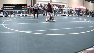 145 lbs Round Of 16 - Kaiya Johnston, Stampede WC vs Shaire Anzures, Triton Elite