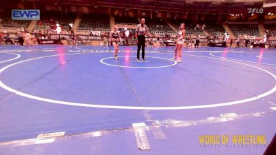 84 lbs Quarterfinal - Jordyn Roller, RAW Wrestling Club vs Emy Rice, Prodigy Elite Wrestling