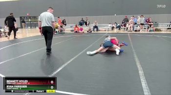 84 lbs Round 5 (10 Team) - Ryan Farissier, Terps Xpress vs Bennett Myles, Terps East Coast Elite