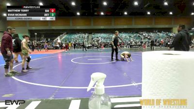 83 lbs Consolation - Matthew Terry, Idaho Gold vs Evan McMann, Smitty's Barn