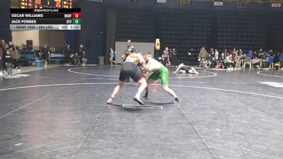 285 lbs Consi Of 8 #1 - Oscar Williams, Maryland vs Jack Forbes, Utah Valley