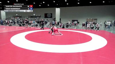 132 lbs 3rd Place Match - Sawyer Hackbarth, OK vs Dean Wainwright, IL