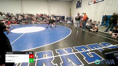 140 lbs Rr Rnd 2 - Kross Perkins, Sperry Wrestling Club vs Benjamin Cox, Heat