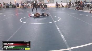 80 lbs Cons. Round 3 - Crue Hatchell, SouthSide Outlaws vs Javier Salas Iii, Bulldog Premier WC