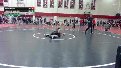 141 lbs Champ. Round 1 - Markus Lee, Simon Fraser (B.C.) vs Horacio Godinez, Evergreen State College