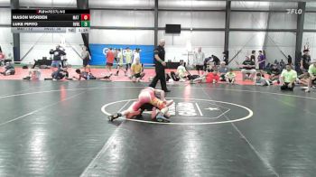 90 lbs Rr Rnd 2 - Mason Worden, Mat Demon - K8 vs Luke Pipito, Revival - K8