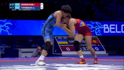 62 kg Final 3-5 - Ilona Prokopevniuk, Ukraine vs Aisuluu Tynybekova, Kyrgyzstan
