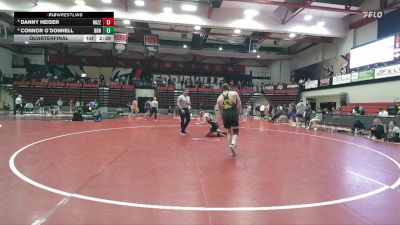 174 lbs Quarterfinal - Connor O`Donnell, Brown vs Danny Heiser, Missouri