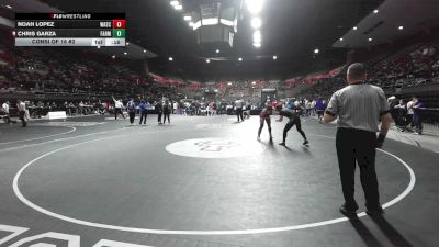 140 lbs Consi Of 16 #2 - Noah Lopez, Wasco HS vs Chris Garza, Farmersville