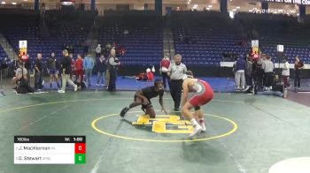 160 lbs Consolation - Jack MacKiernan, Pinkerton Academy vs Darrien Stewart, Springfield Central