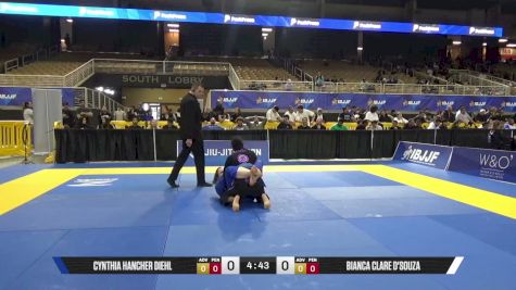 Bianca Clare D'Souza vs Cynthia Hancher Diehl 2026 Pan Jiu Jitsu IBJJF Championship