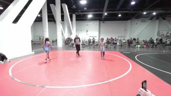 100 lbs Quarterfinal - Herra Fisher, Savage House WC vs Jace Iszkiewicz, Gold Rush Wr Ac