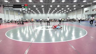95 lbs Rr Rnd 1 - Tyler Farmer, Quest School Of Wrestling ES - EL vs Logan Burba, Mat Warriors Orange K6 - EL